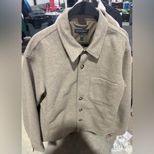 Banana Republic Men's Heritage Shirt Jacket, Tan